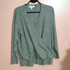 Addition Elle Cross Over Sweater 1X